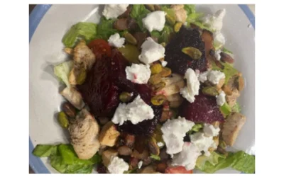 Easy Paleo-Med Roasted Beet Salad Recipe